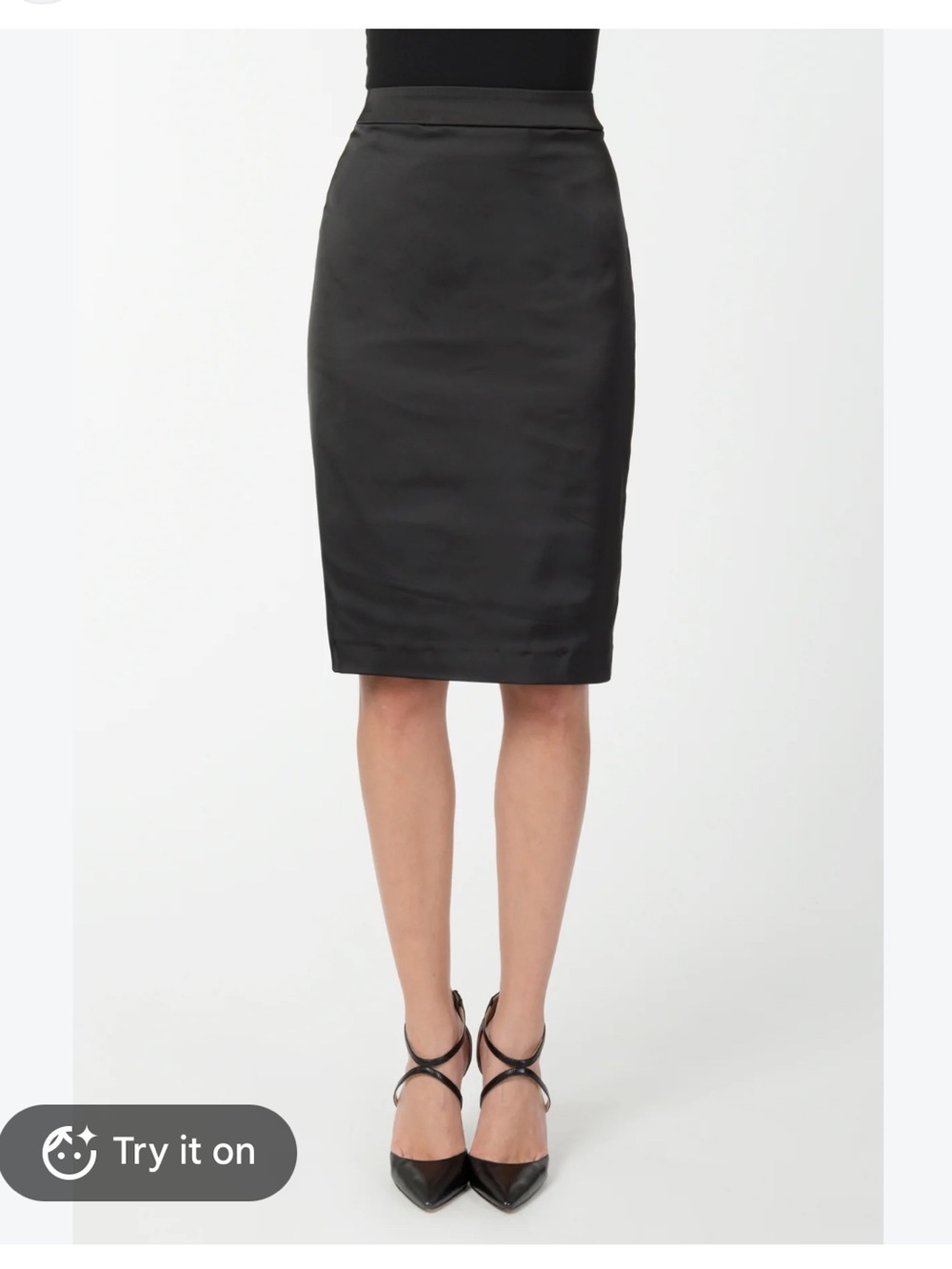 Burberry Black Pencil Skirt - Tailored Classic